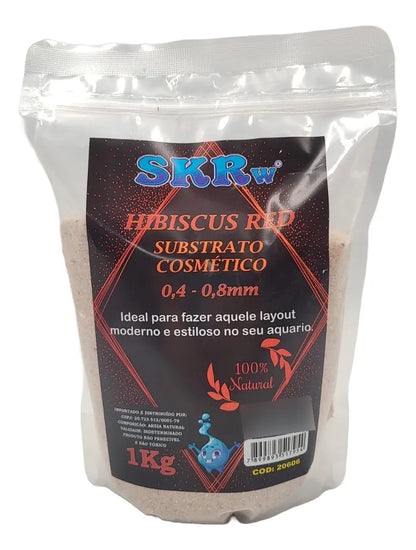 SKRw SUBST.COSMETICO HIBISCUS RED 0,4 A 0,8MM KL