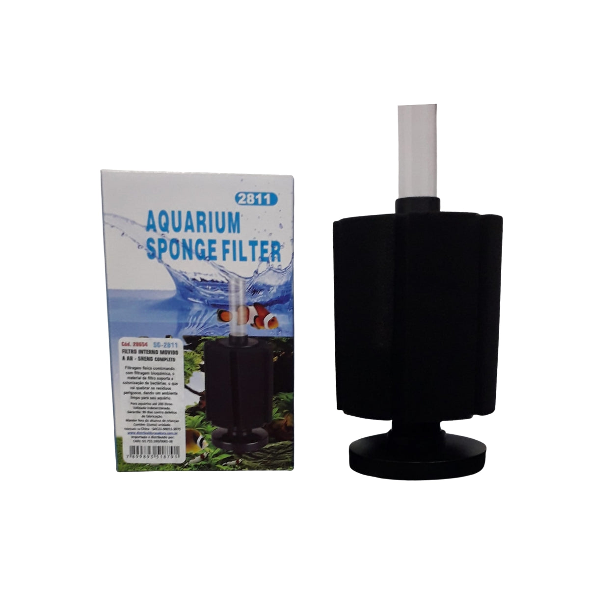 SHENG FILTRO ESPONJA INTERNO SG-2811 - 21x7,5x7,5cm