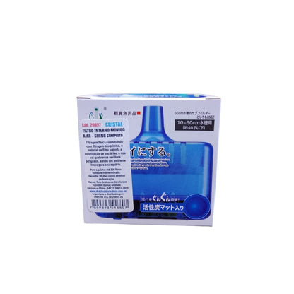 SHENG FILTRO INTERNO MOVIDO A AR CRISTAL 9X8X8CM