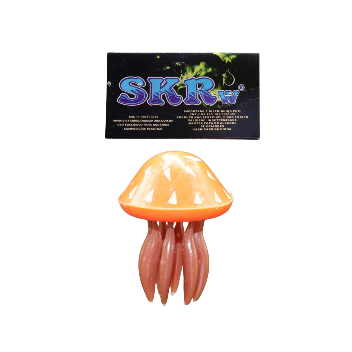 SKRw PEIXE FLUTUANTE F-45B AGUA VIVA LARANJ/MARROM