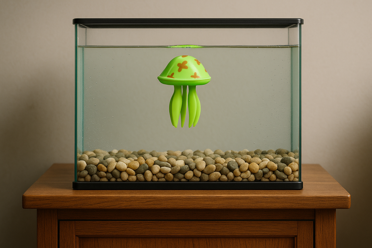 SKRw PEIXE FLUTUANTE F-45C AGUA VIVA VERDE/AMARELO