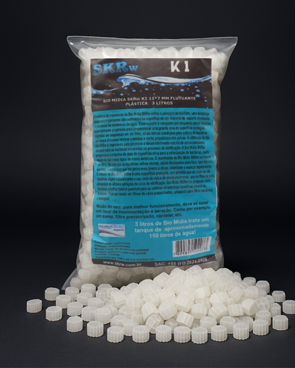 SKRw BIO MIDIA K1 11*7 MM FLUT.PLAST.   3 LT