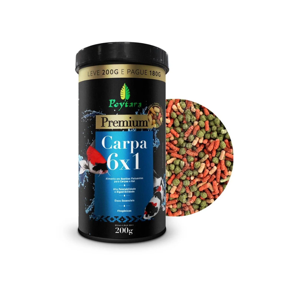 POYTARA CARPA   6 EM 1   200g    POTE
