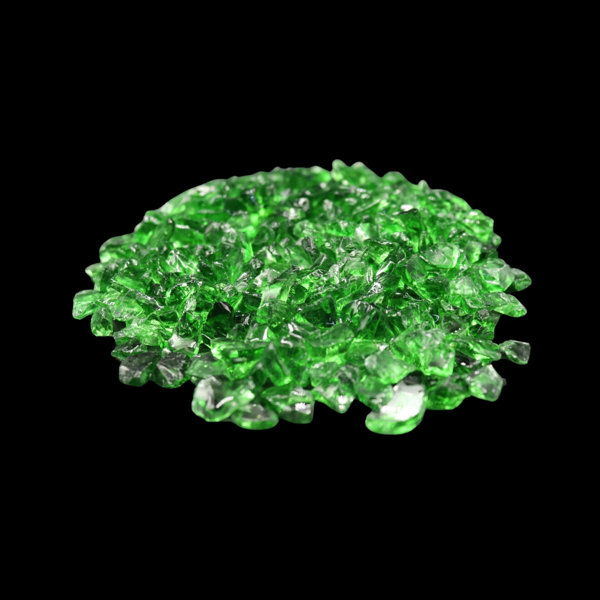 SKRw ENFEITE DE VIDRO F- 6-9  GREEN 200G