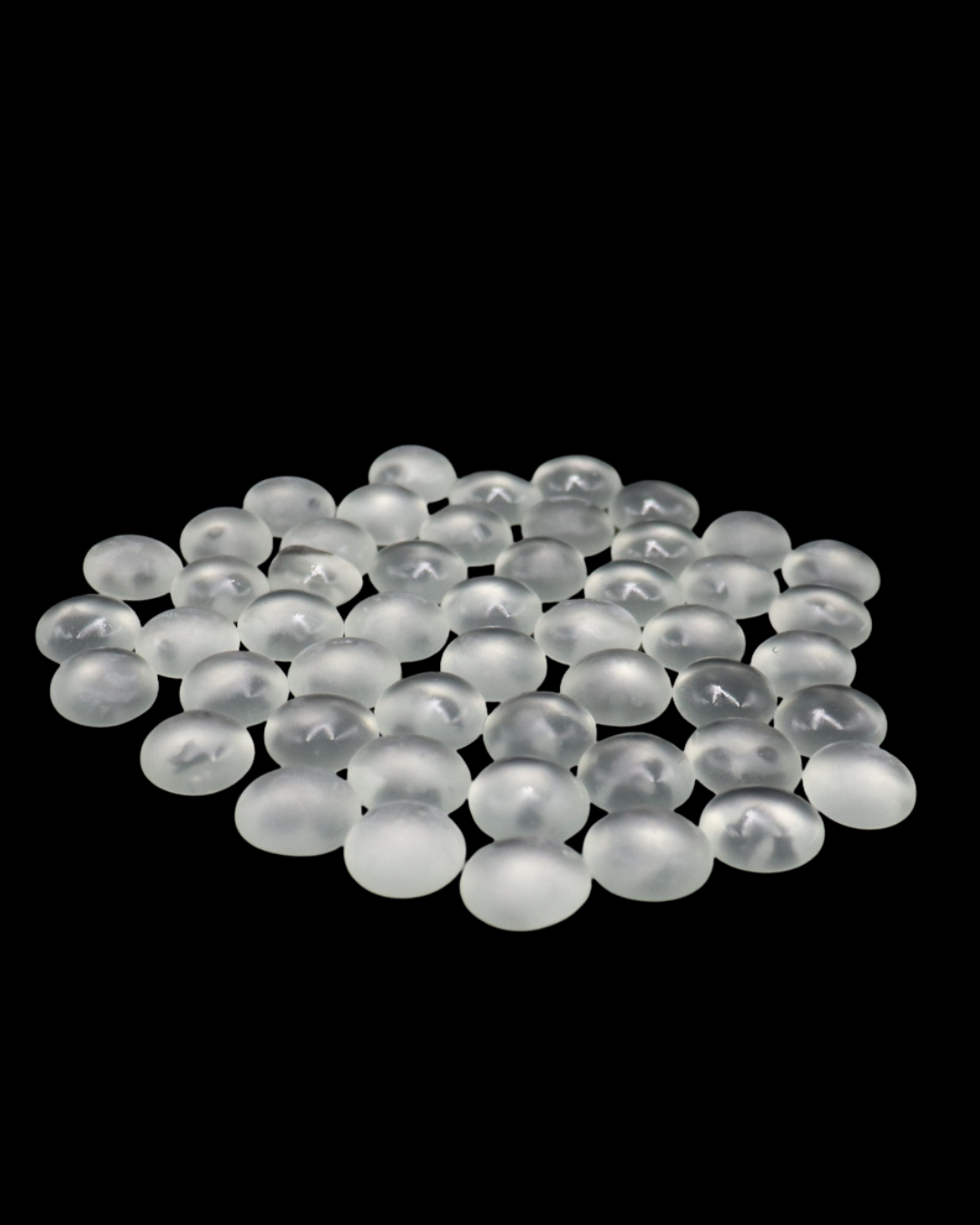 SKRw ENFEITE DE VIDRO F-17-19  FOSCO BRANCO 200G
