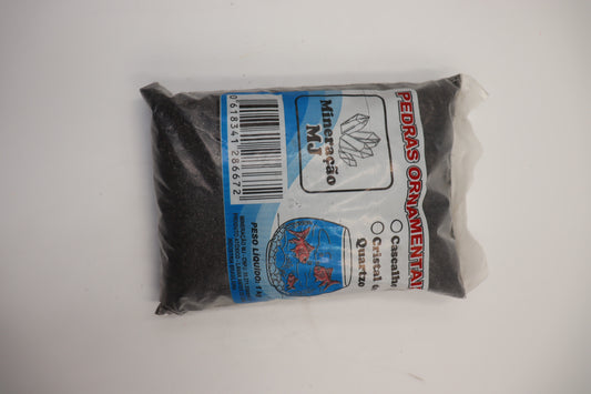 AREIA COLOR PRETA 1 KG