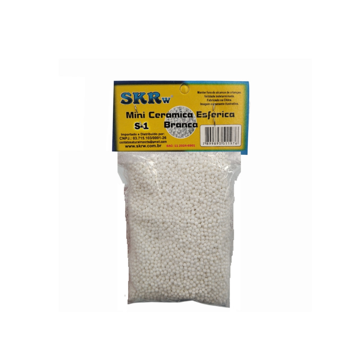 SKRw CERAMICA S-1 ESFERA MINI 2.0MM BRANCA   80G