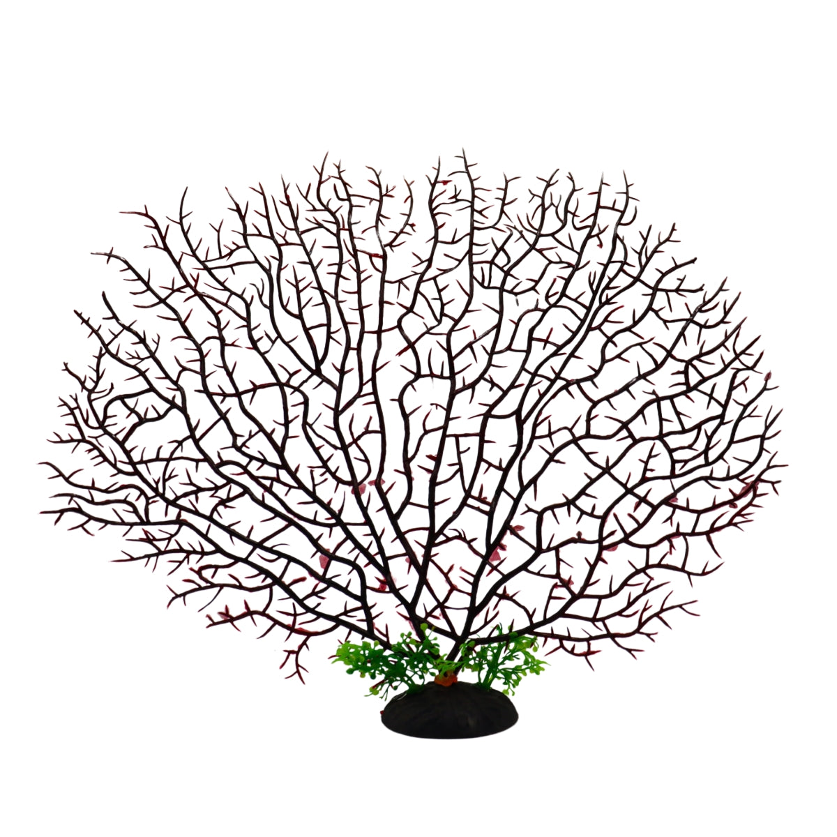 SKRw PLANTA ARTIFICIAL K-411 30X25CM CORAL MARROM
