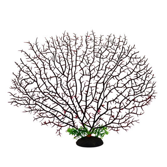 SKRw PLANTA ARTIFICIAL K-411 30X25CM CORAL MARROM