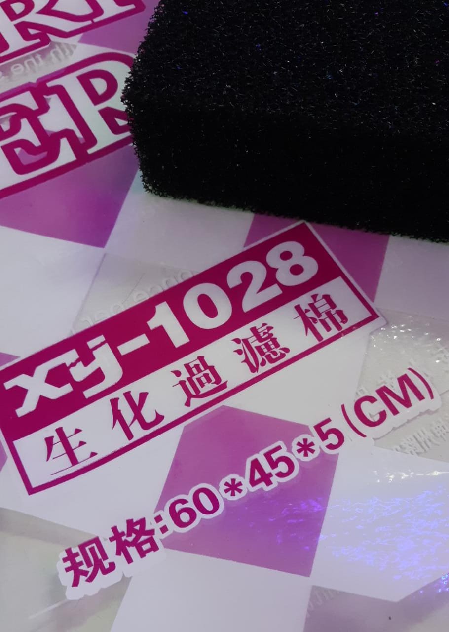 XINYOU ESPONJA BIO.  35PPI PRETA XY-1028 60X45X5CM