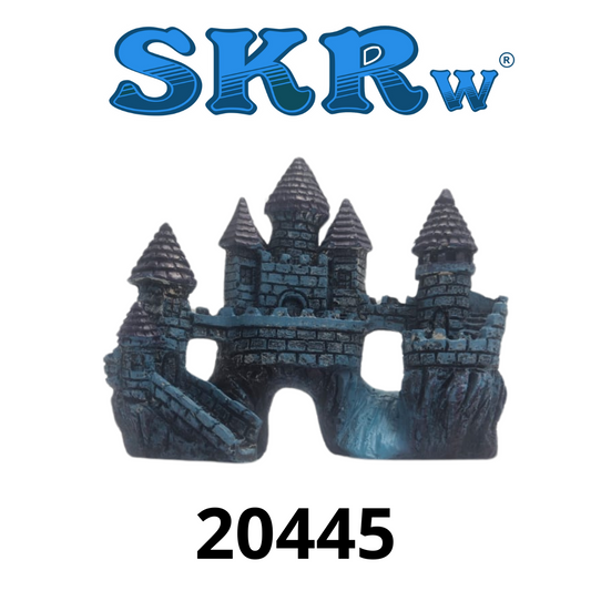 SKRw ENFEITE RESINA K- CASTELO ORIENTAL AZ 15*7*12