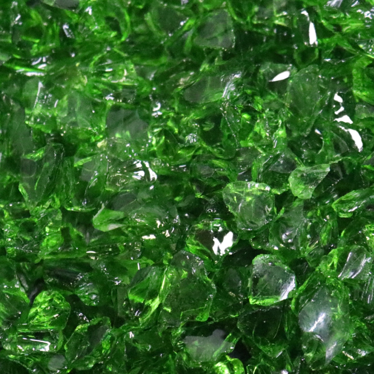 SKRw ENFEITE DE VIDRO F- 6-9  GREEN 200G