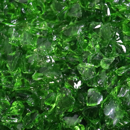SKRw ENFEITE DE VIDRO F- 6-9  GREEN 200G