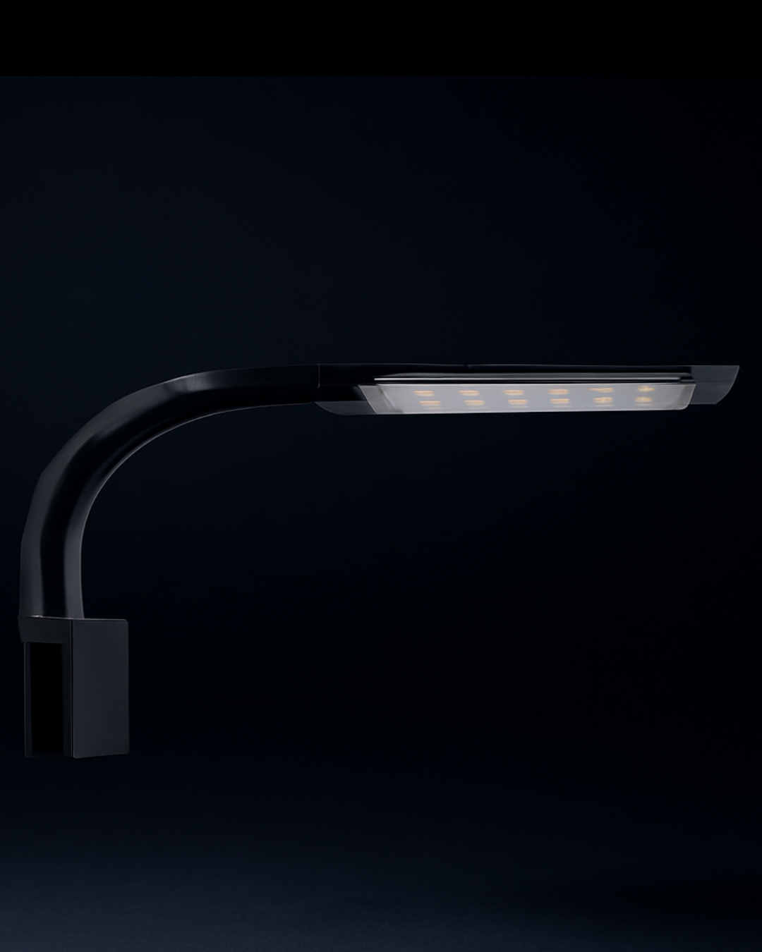 SKRw LUMIN. M-280 CLIP LED 9W MULTICOL - PRETA BIV