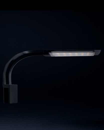 SKRw LUMIN. M-280 CLIP LED 9W MULTICOL - PRETA BIV