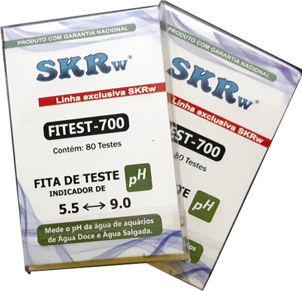 SKRw FITEST TESTE DE PH EM FITA 80 TEST.CAIXA C/20