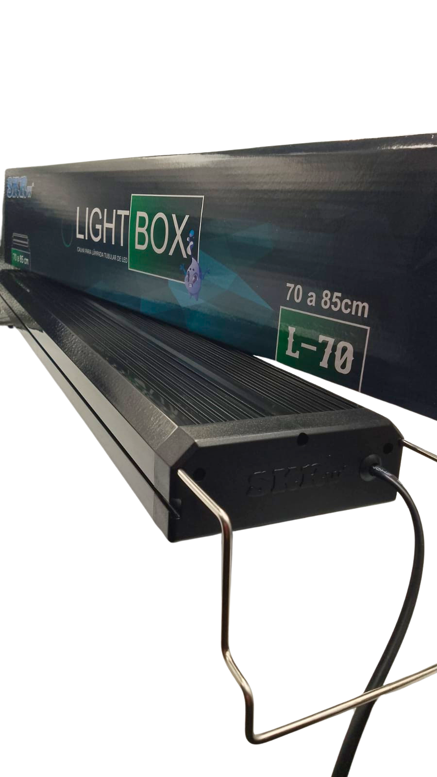 SKRw LIGHT BOX L-70 2 LAMPAD. PLANT+PLANT 70-85CM