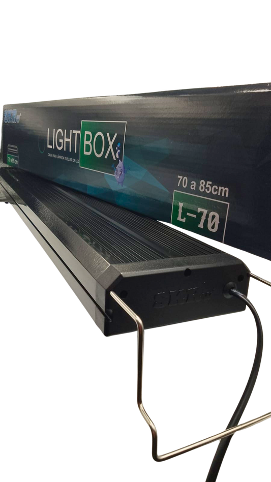 SKRw LIGHT BOX L-70 2 LAMPAD. PLANT+PLANT 70-85CM