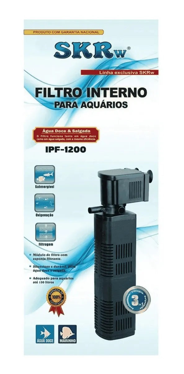 SKRw FILTRO INTERNO IPF-1200 1200LH 15W 220V