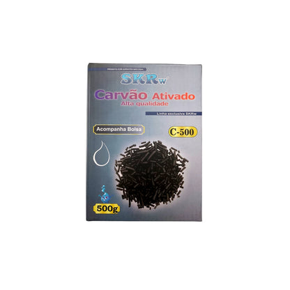 SKRw CARVAO ATIVADO   PELET.COM BOLSA C- 500 500G