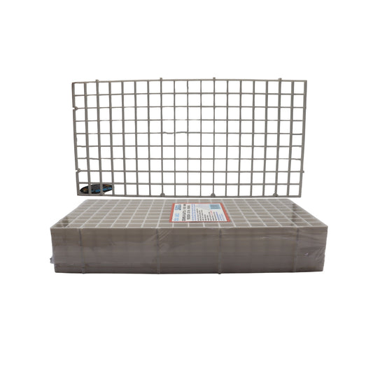 SKRw COLMEIA PLASTICA FURO 15MM 15X30CM C/ 8 BRANC