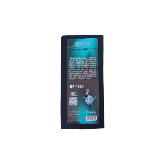SKRw ESPONJA BIO. EF-1860 100X15 60PPI PRETA