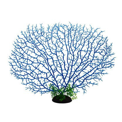 SKRw PLANTA ARTIFICIAL K-410 30X25CM CORAL AZUL