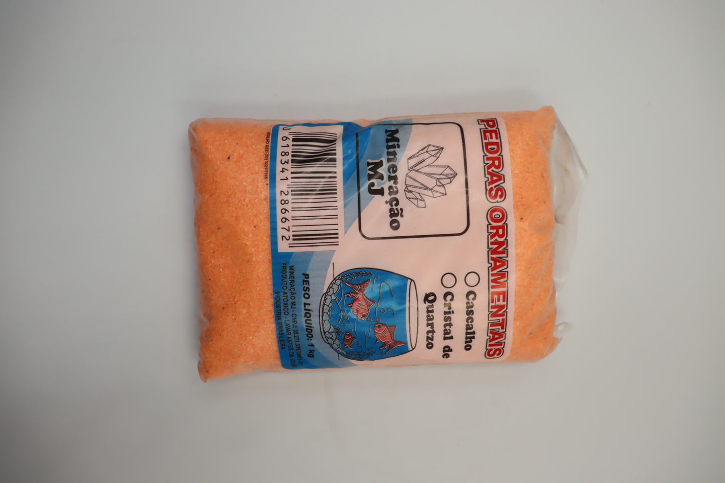 AREIA COLOR LARANJA 1 KG