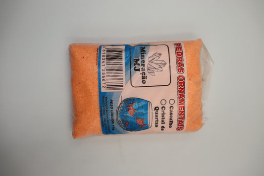 AREIA COLOR LARANJA 1 KG