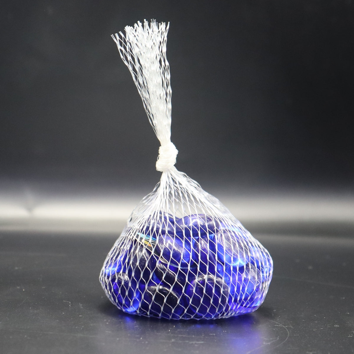 SKRw ENFEITE DE VIDRO F-17-19  BRILHANTE AZUL 200G