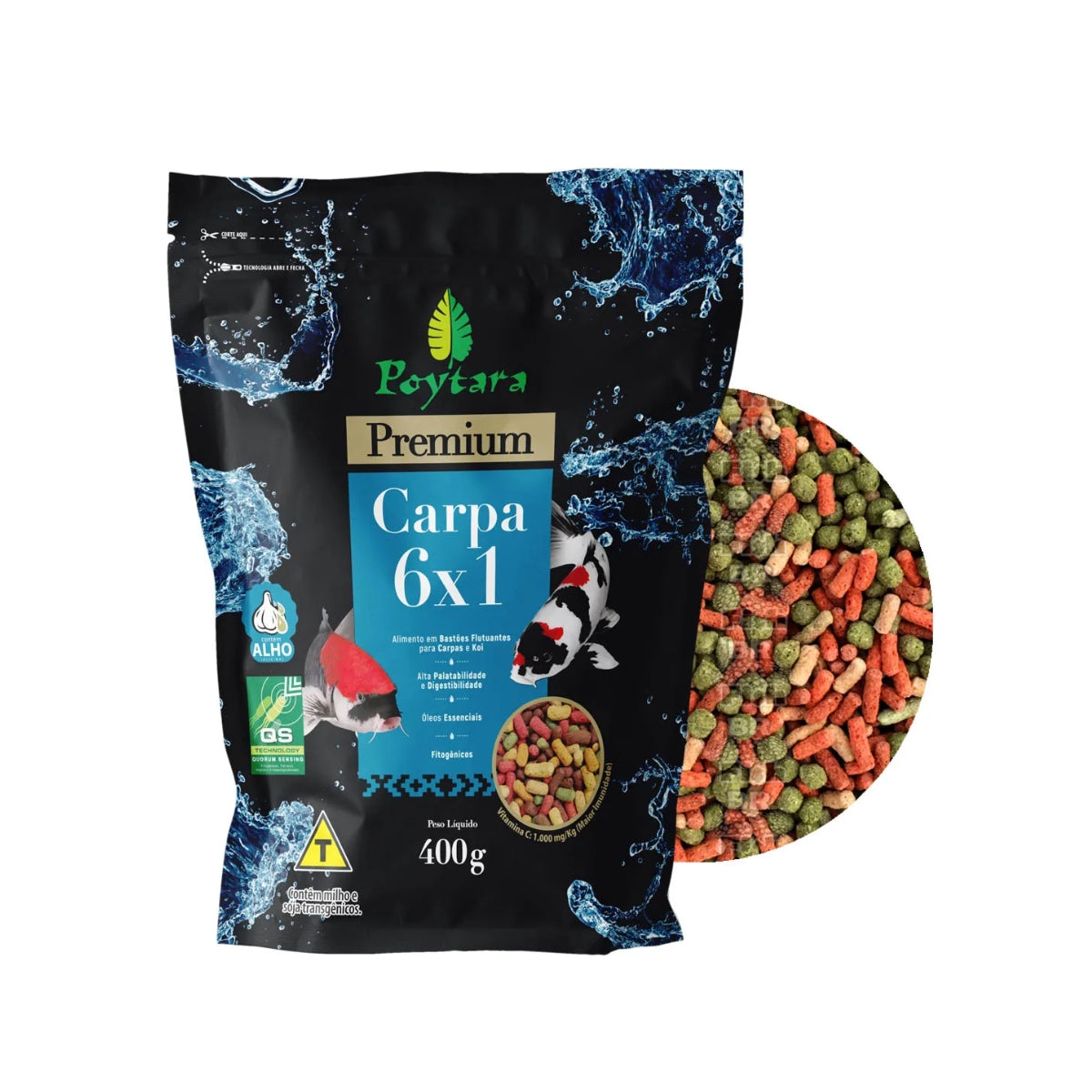 POYTARA CARPA   6 EM 1   400g