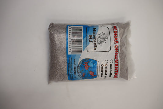 AREIA COLOR PRATA 1 KG