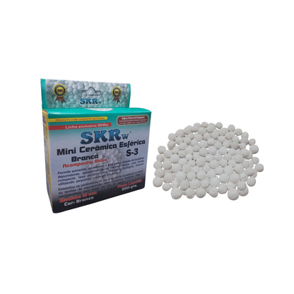 SKRw CERAMICA S-3 BIO ESFERA 10MM BRANCA  200G