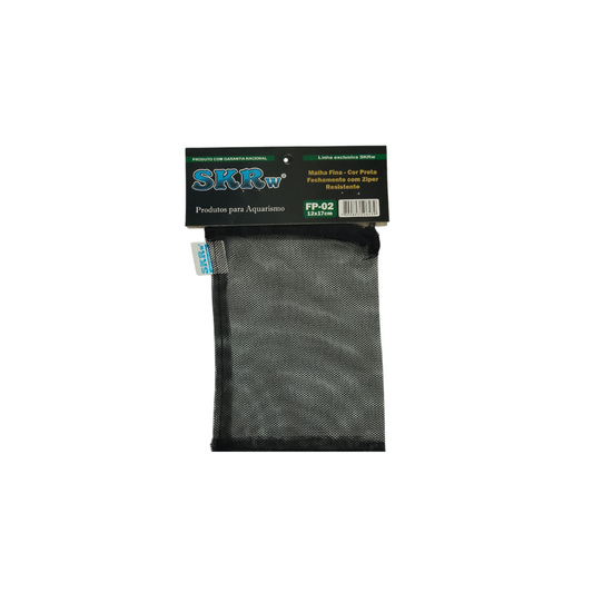 SKRw BOLSA  MAT.FILT. FP-02 12X17CM MALHA FINA PR