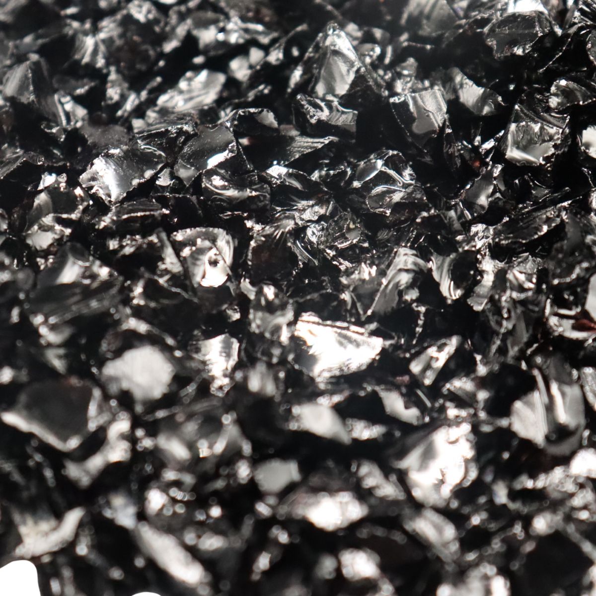 SKRw ENFEITE DE VIDRO F- 6-9  BLACK 200G
