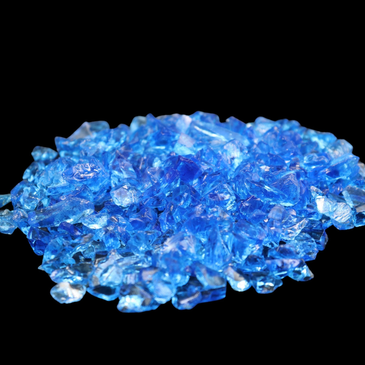 SKRw ENFEITE DE VIDRO F- 6-9  CEU AZUL 200G