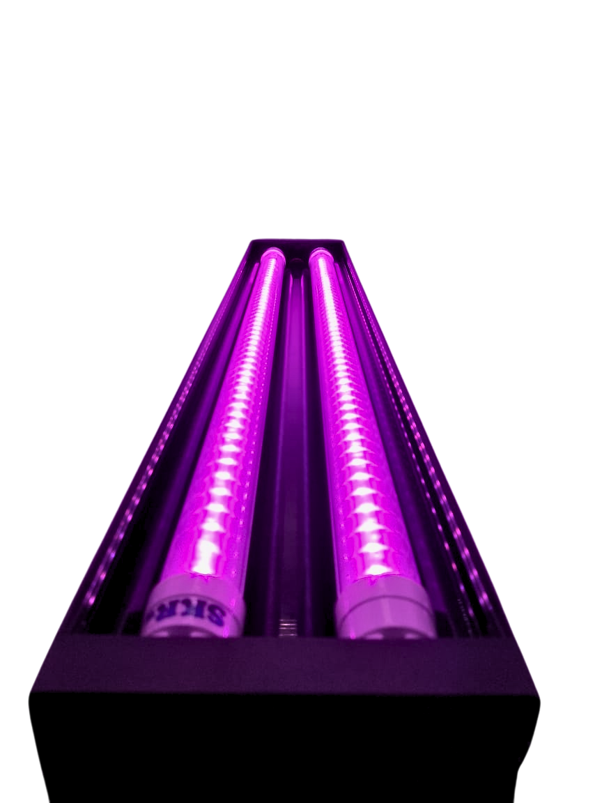 SKRw LIGHT BOX L-70 2 LAMPAD. ROSA + ROSA 70-85CM