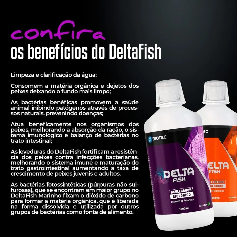 DELTA FISH ACELERADOR BIOLOGICO DOCE   100 ML