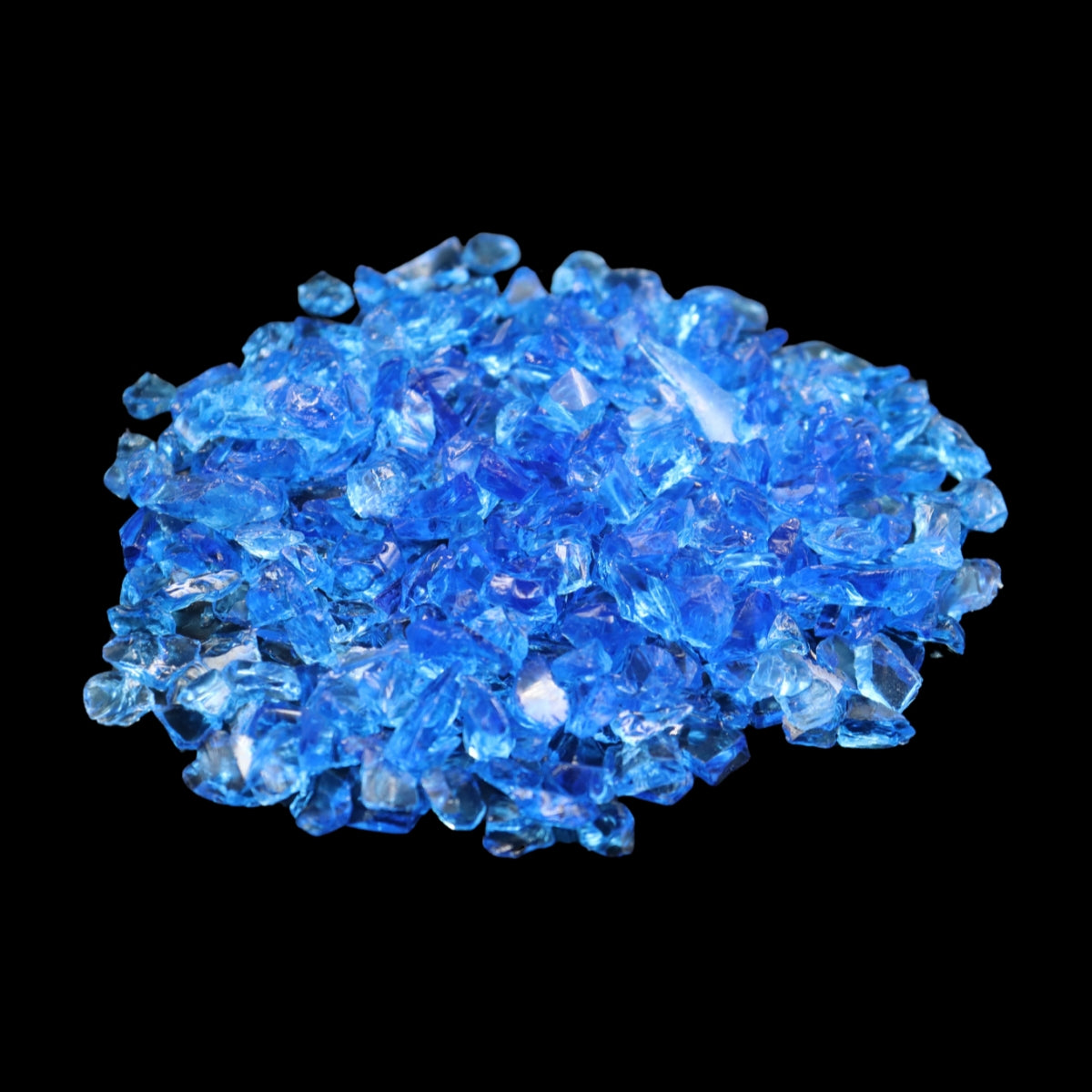 SKRw ENFEITE DE VIDRO F- 6-9  CEU AZUL 200G