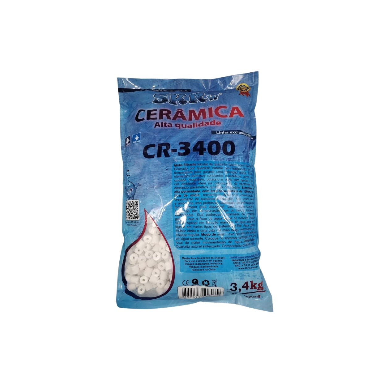 SKRw CERAMICA  CILINDR.15X15 CR- 3400 - 3.4K - 6LT