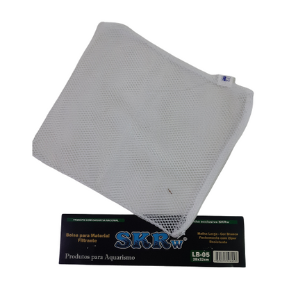 SKRw BOLSA  MAT.FILT. LB-05 28X32CM MALHA LARGA BR