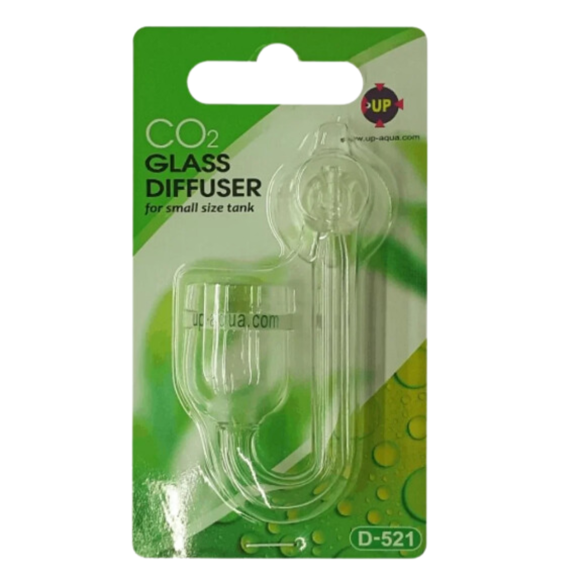 UP-AQUA DIFUSOR DE CO2 2 EM 1 20MM VIDRO GOT D-521