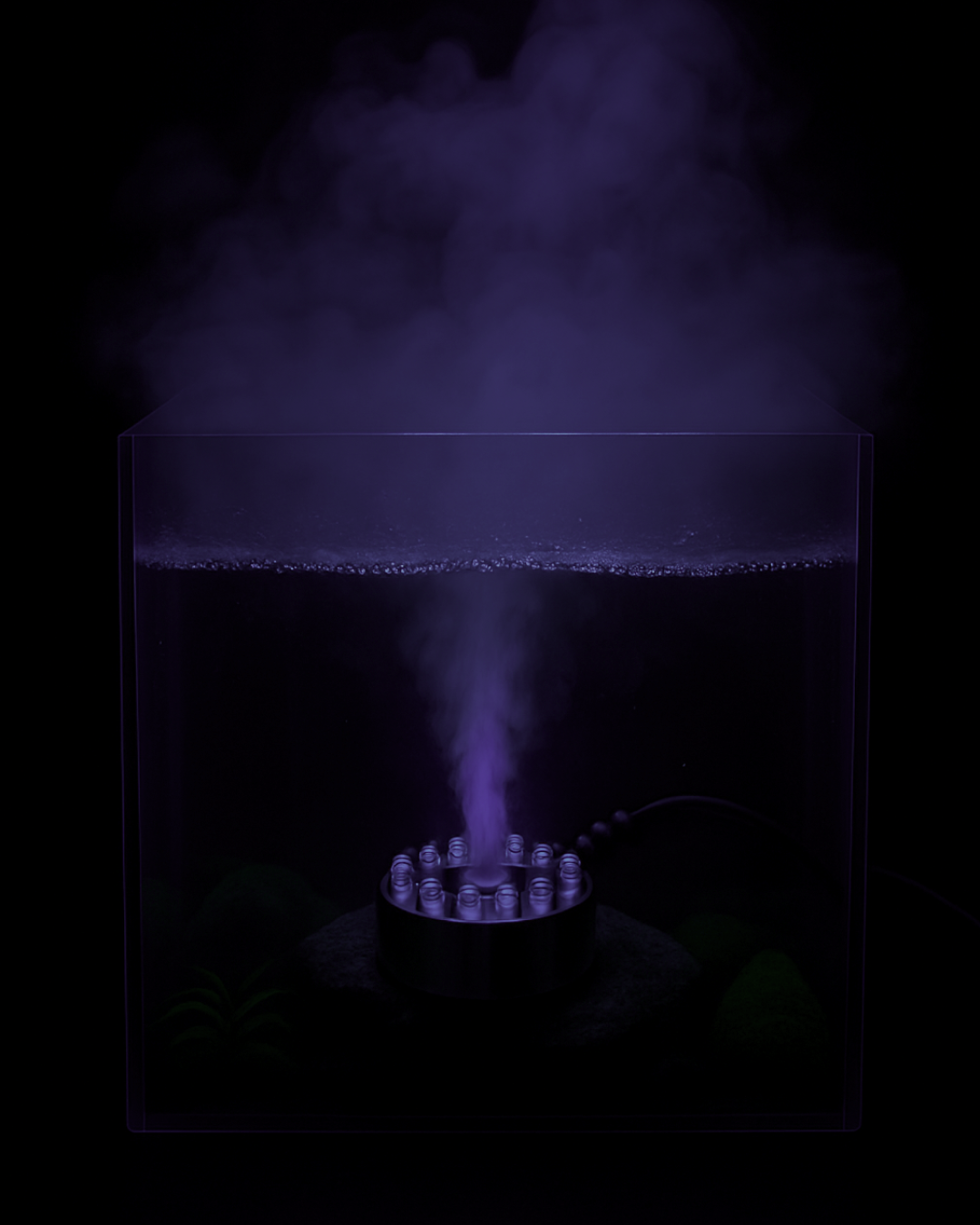 SKRw MIST MAKER NEBOLIZADOR MT-2 - C/ 12LED RGB BV