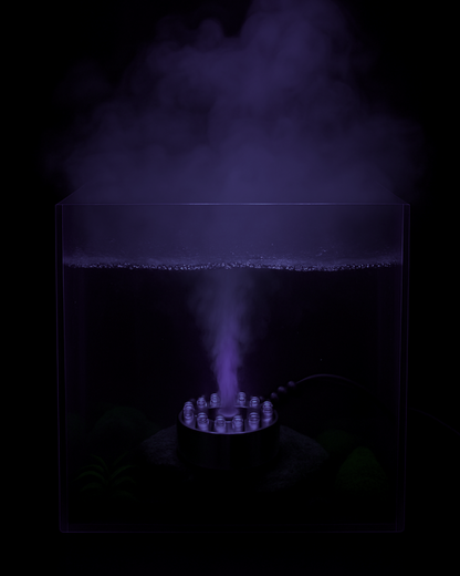 SKRw MIST MAKER NEBOLIZADOR MT-2 - C/ 12LED RGB BV