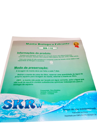 SKRw ESPONJA MANTA BIOLOGICA MB-110 BRAN.25X29X0.5