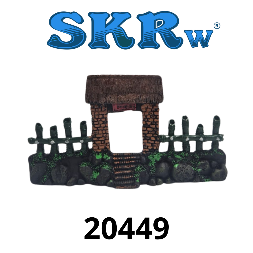 SKRw ENFEITE RESINA K- HOUSE PORTEIRA 26*3*14