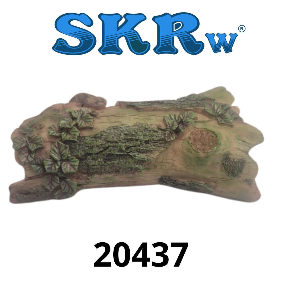 SKRw ENFEITE RESINA K- 25479 TRONCO TOCA 20*13*5CM