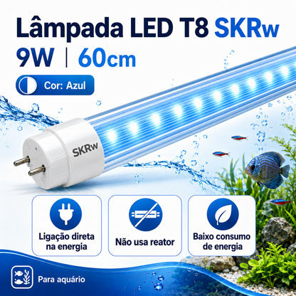 SKRw LAMPADA DE LED TUBOL.T8  9W 60CM
