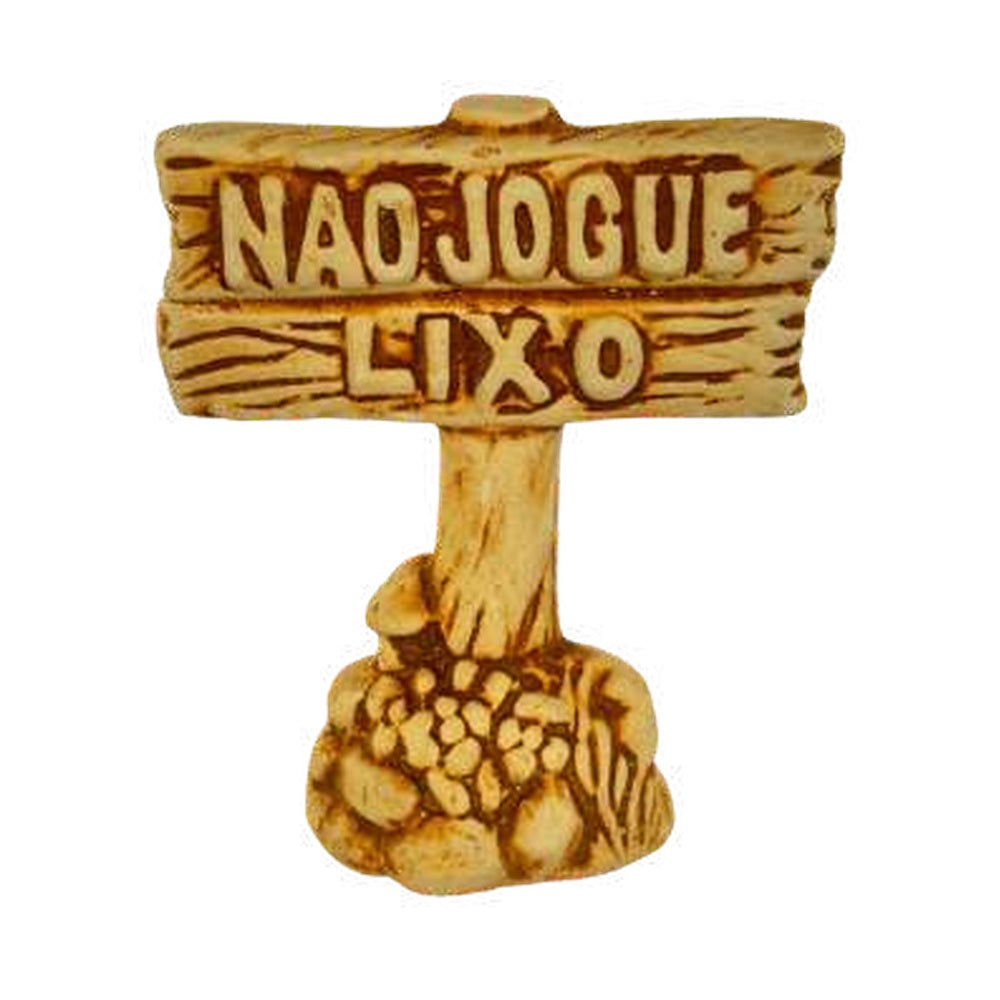 TREMA ENVEL.T-85E PLACA NAO JOGUE LIXO