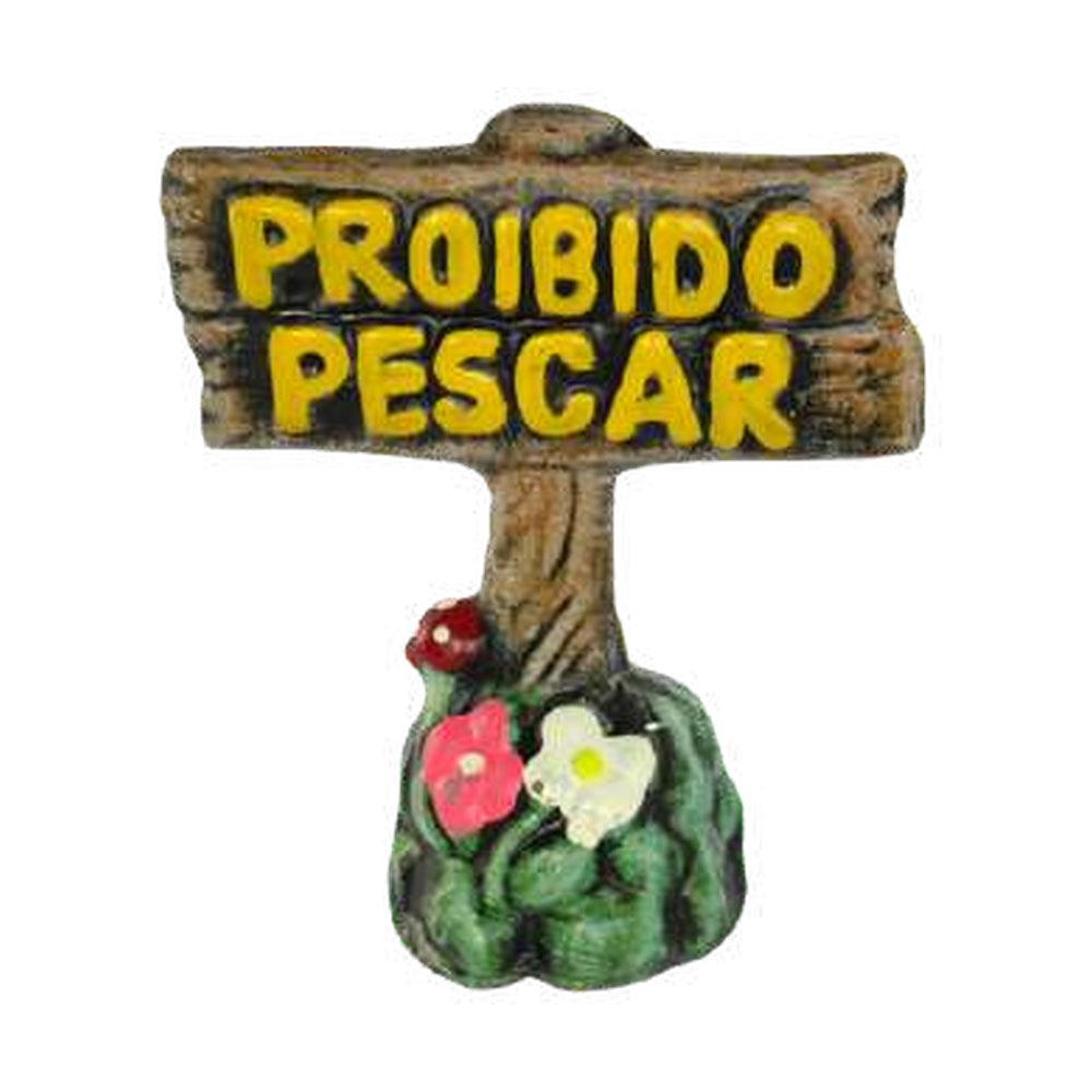 TREMA DECOR.T-86D PLACA PROIBIDO PESCAR